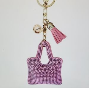 DIVAS LiMiTED Pink Rhinestone Key Holder